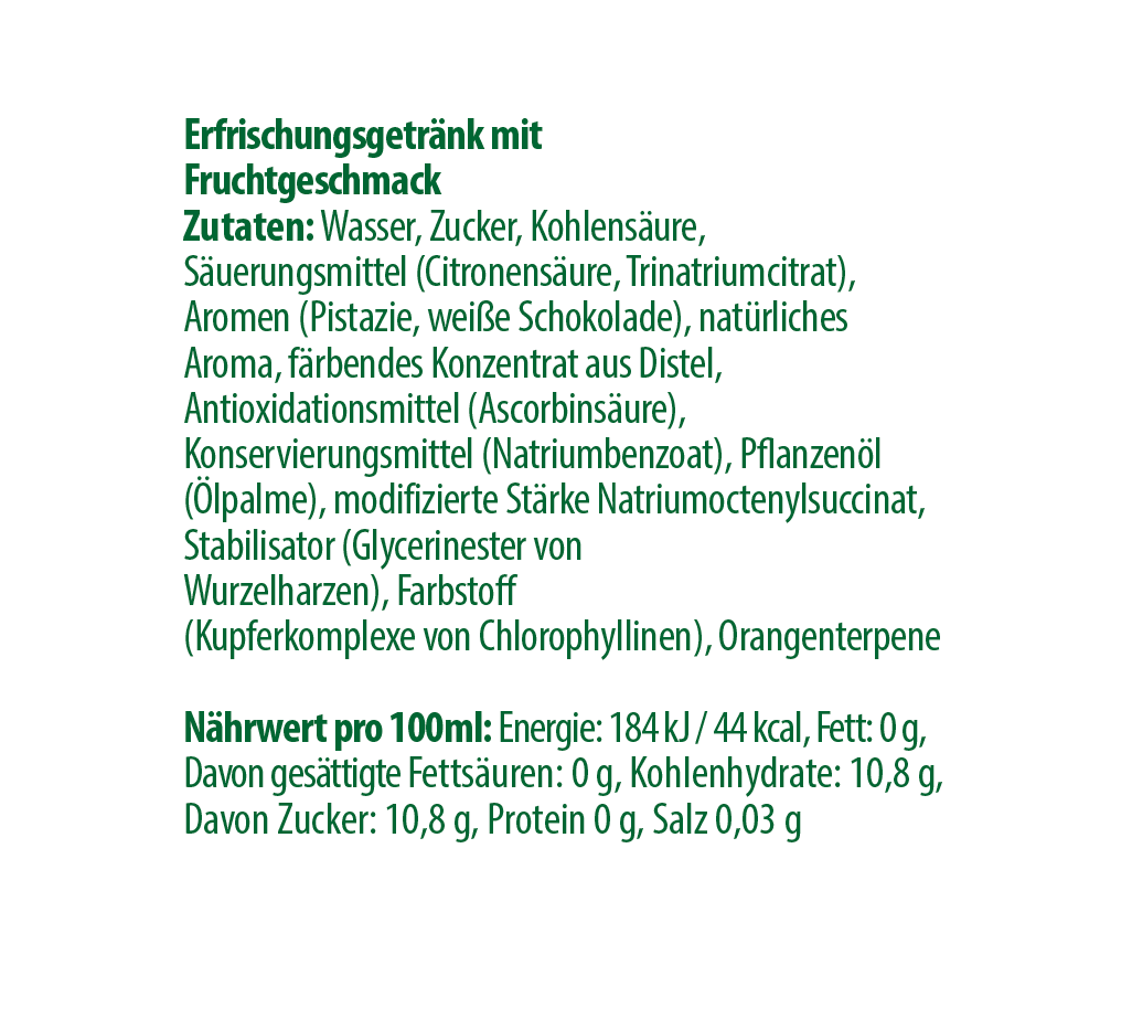 Fresh -  Pistaccio 12'er Pack