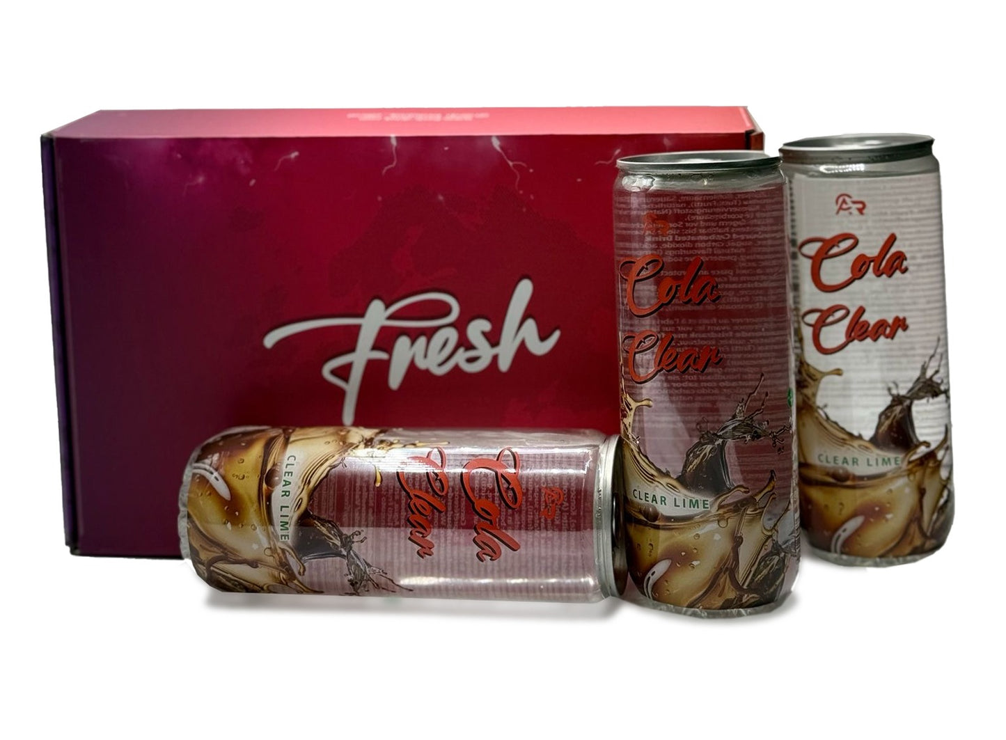 Fresh - Cola Clear 3'er Pack