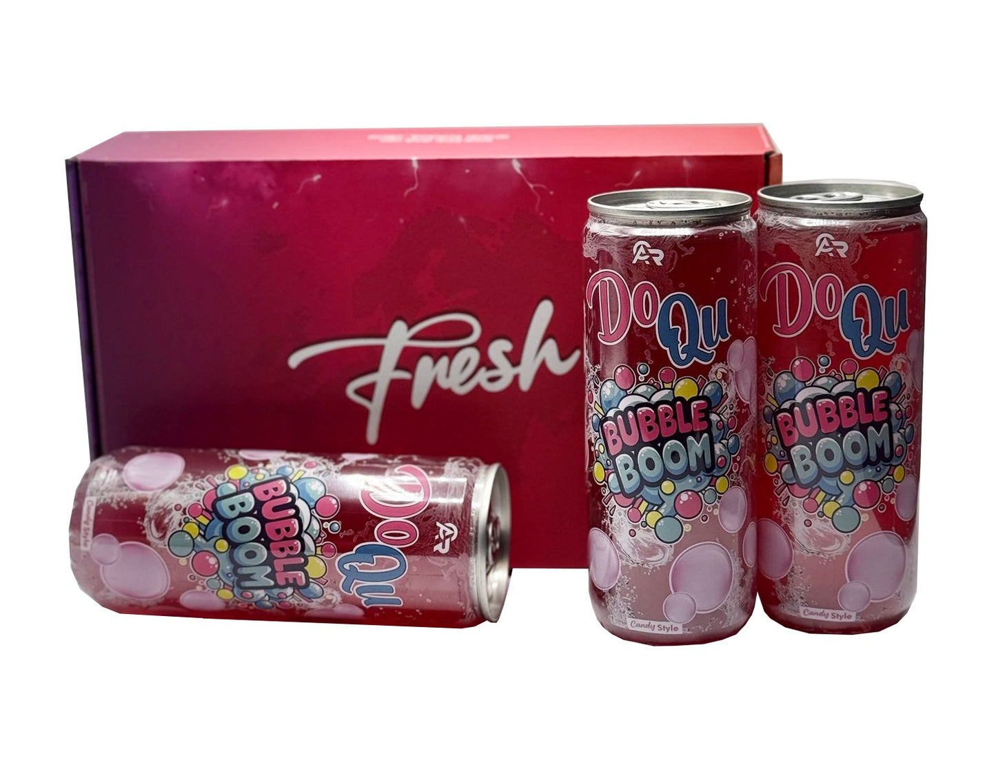 Doqu - Bubble Boom Candy Style 3'er Pack