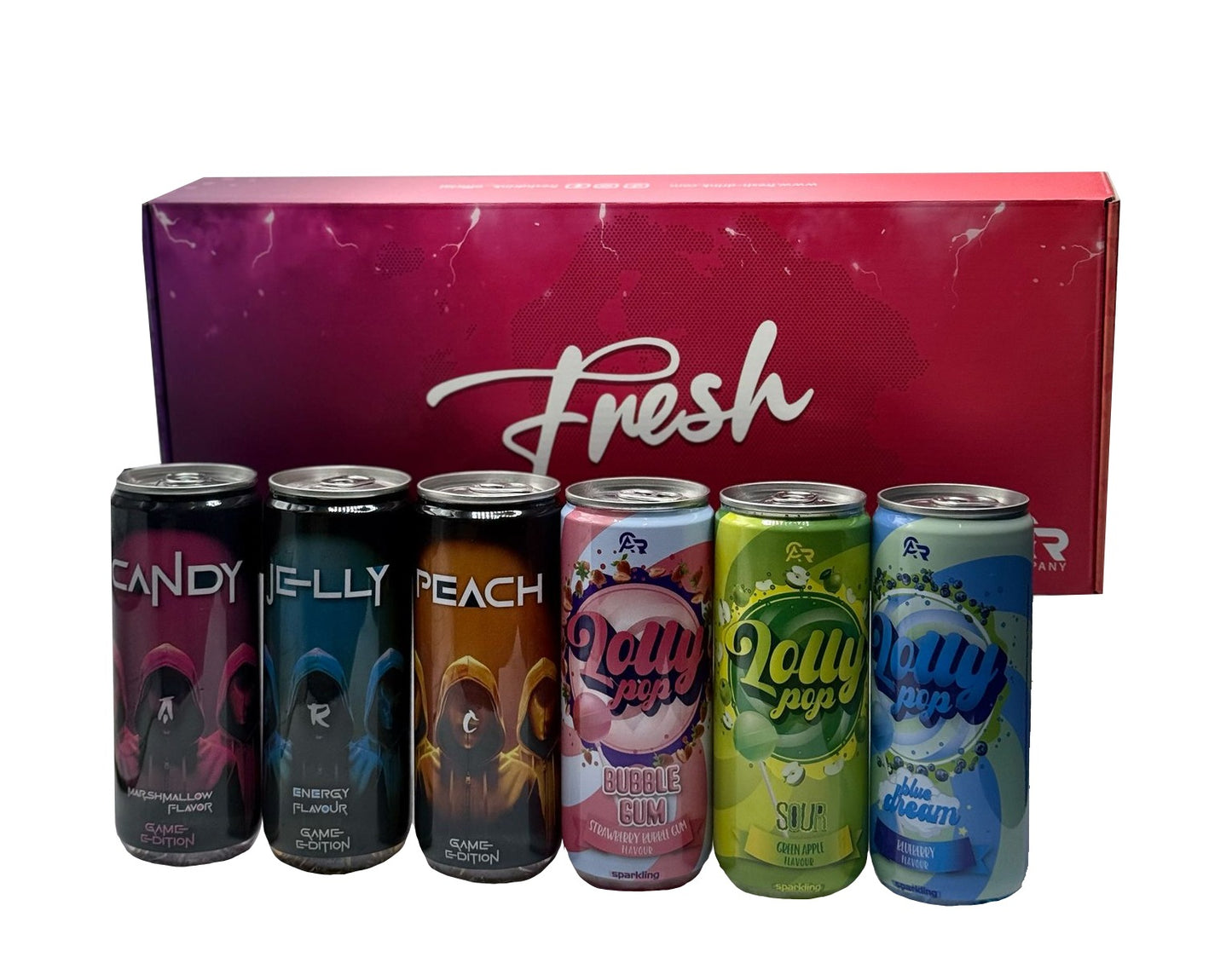 Fresh - Game Edition - Lolly Pop 6er Mix Packung