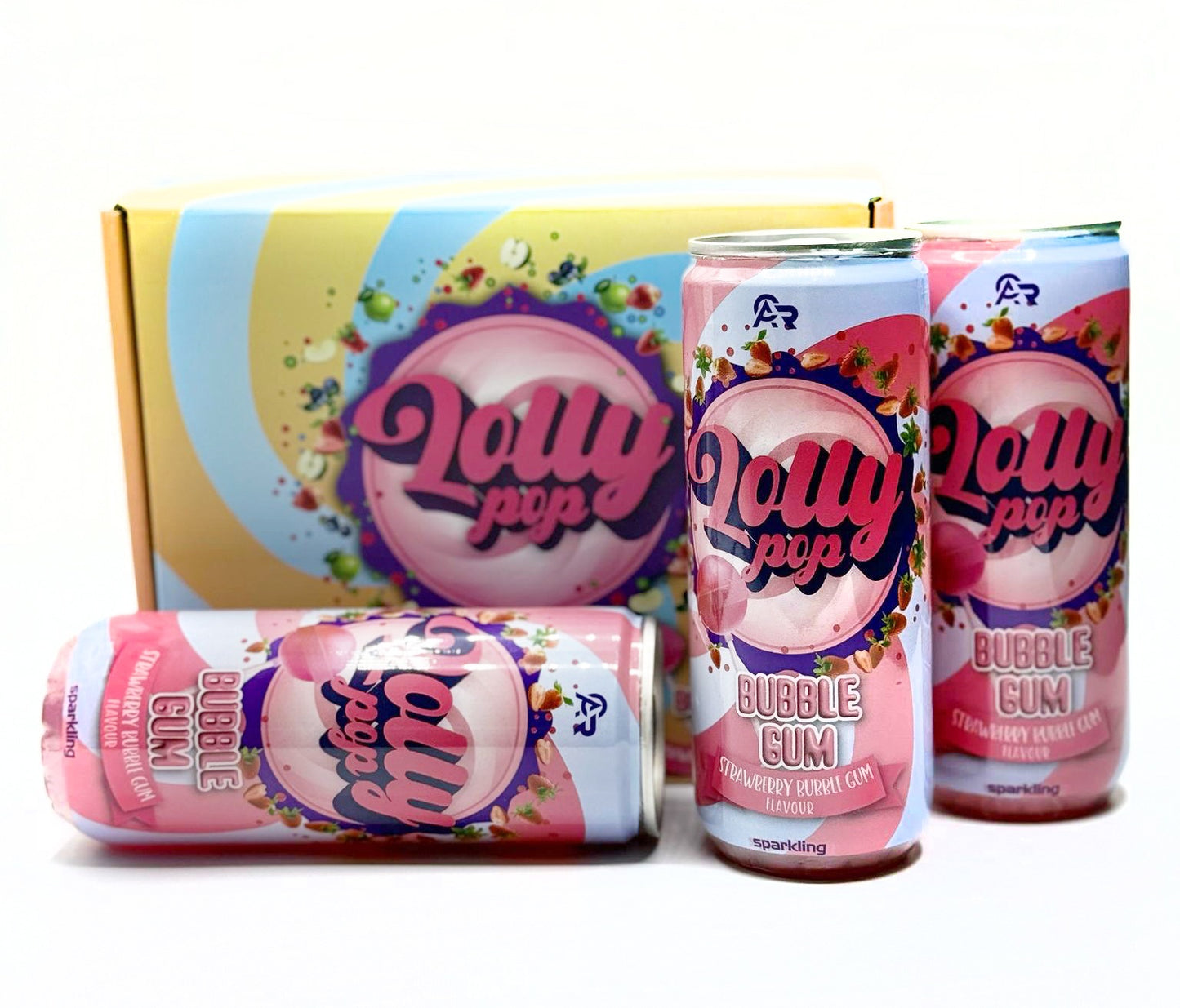 Fresh - Lolly Pop Bubble Gum 3'er Pack