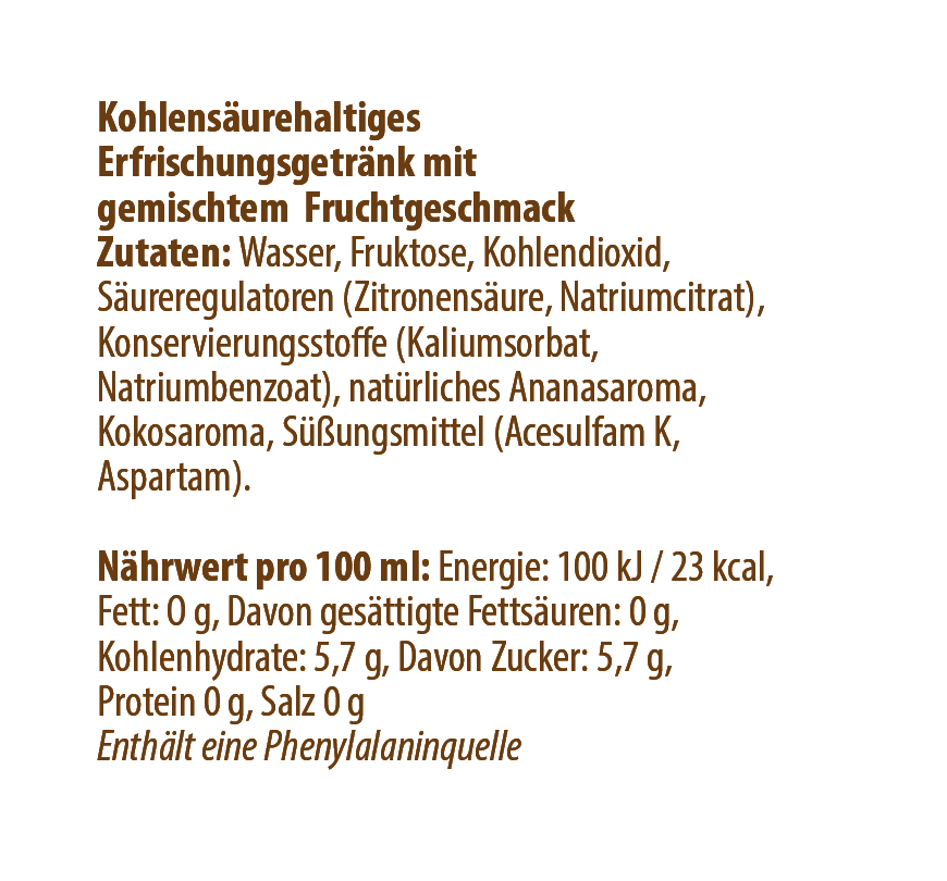 Pinacolada 24'er Packung