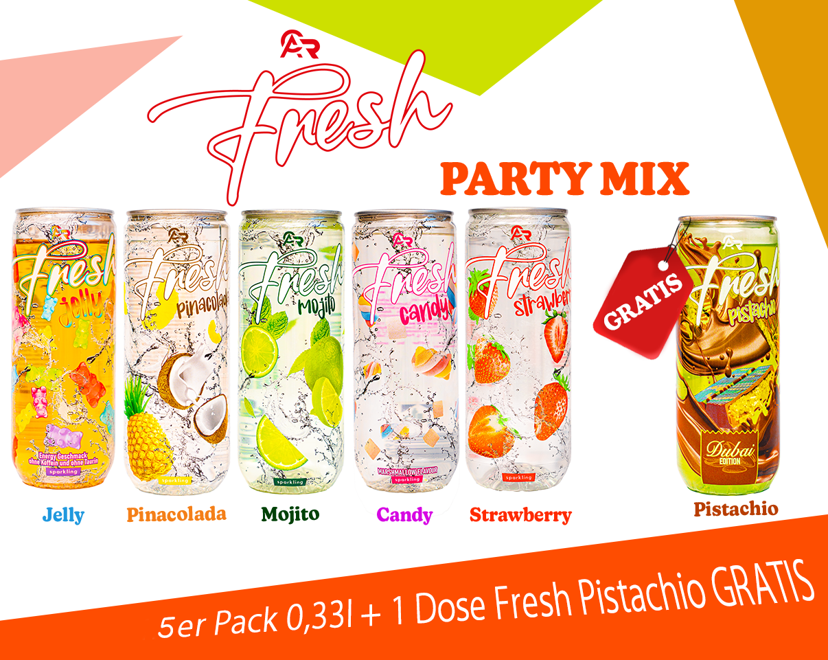 Party Mix 5 + 1 Free