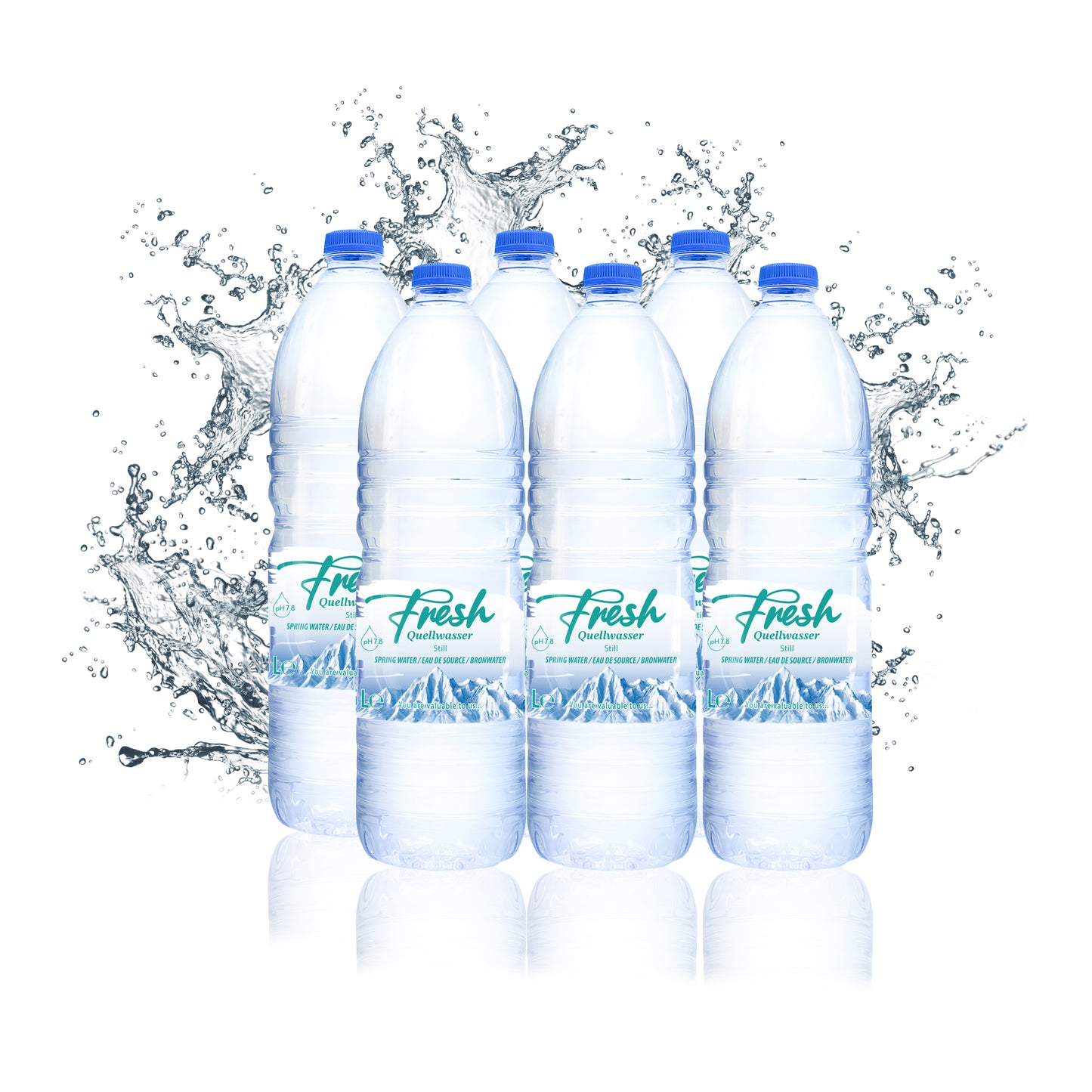Fresh - Spring Water 1.5L 12-pack