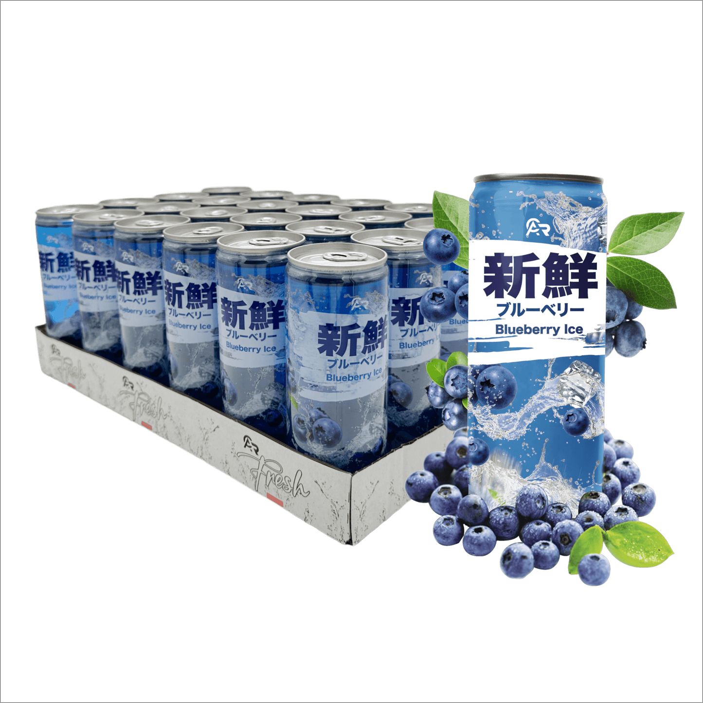 Blueberry Ice 24'er Packung - FRESH DRINK