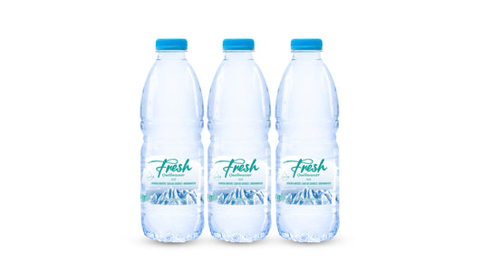 Fresh - Quellwasser 0,5L 3'er Pack