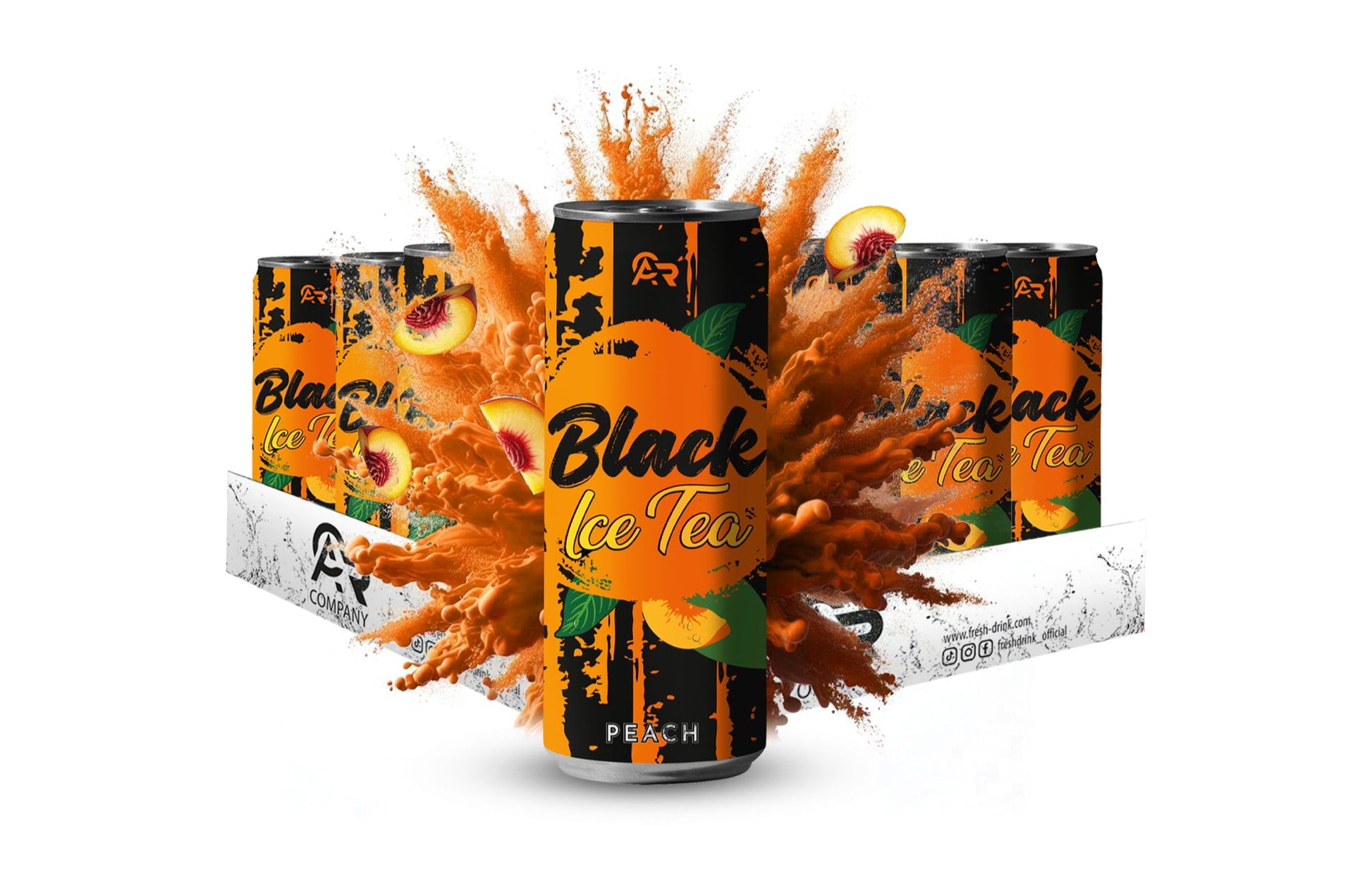 ACR - Black - Ice Tea Peach 24'er