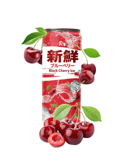 Black Cherry Ice 0,33ml - FRESH DRINK