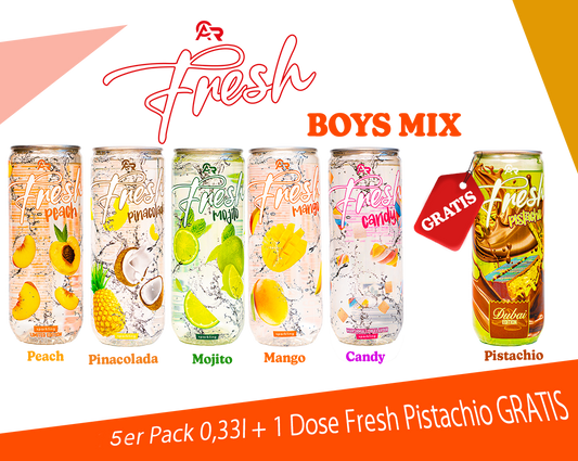 Boys Mix 5 + 1 Gratis