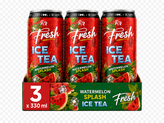 Fresh ICE TEA – Watermelon Splash 3`er Pack