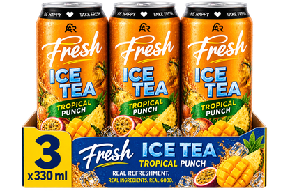 Fresh ICE TEA Tropical Punch 3`er Pack