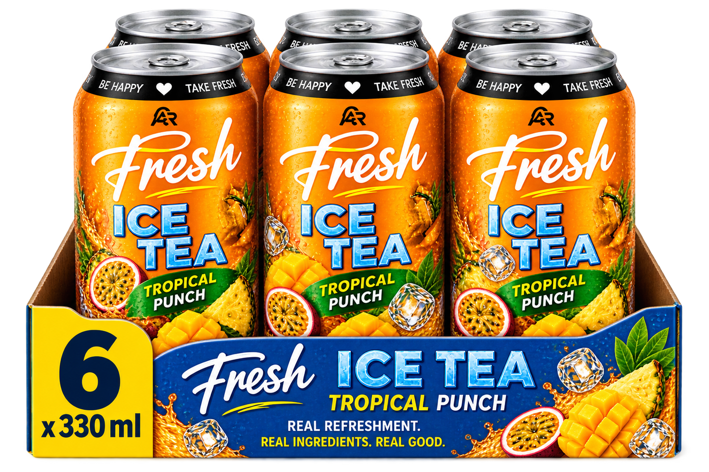 Fresh ICE TEA Tropical Punch 6`er Pack