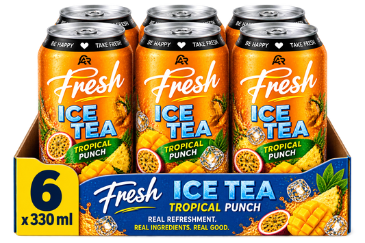 Fresh ICE TEA Tropical Punch 6`er Pack