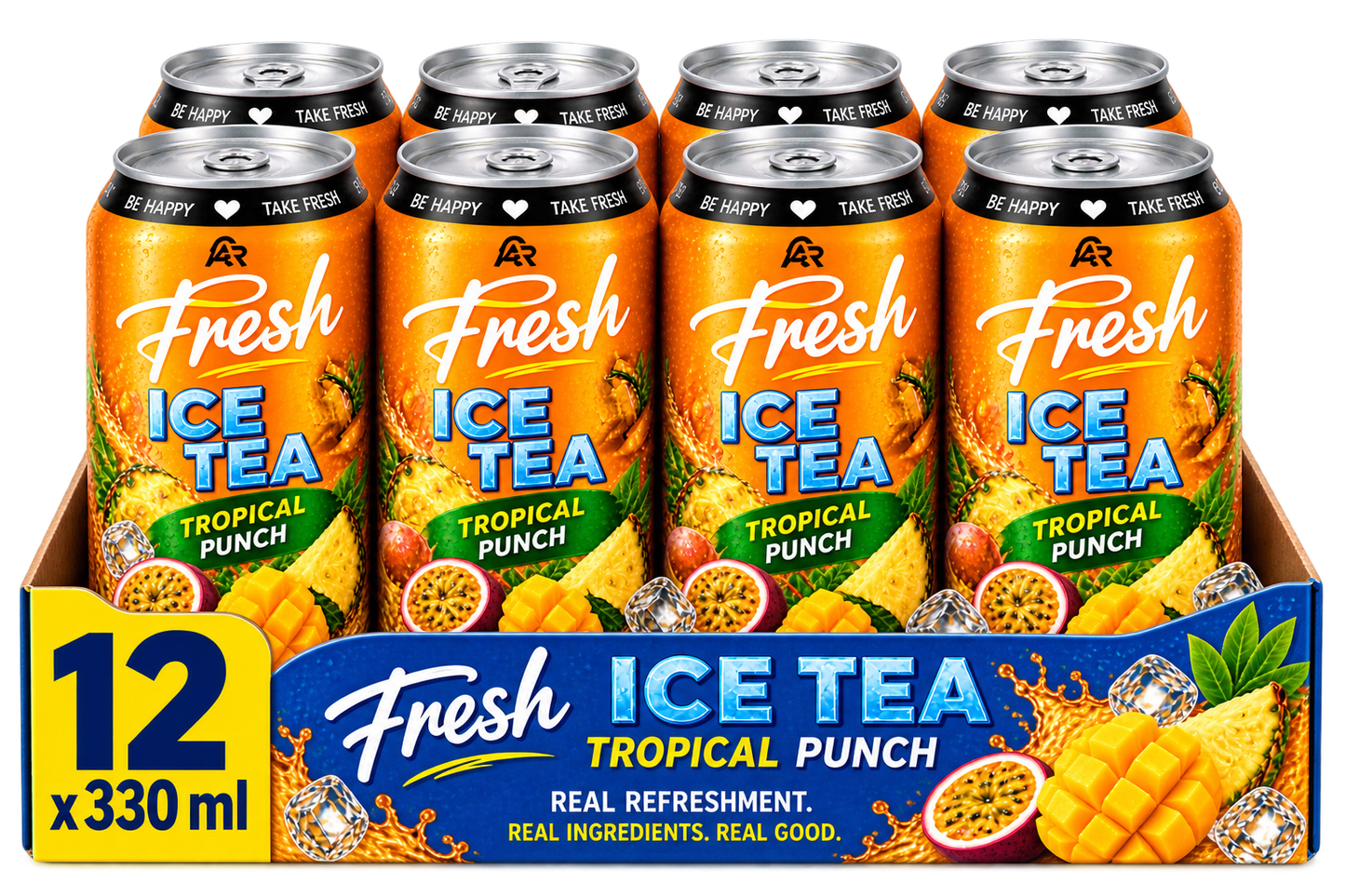 Fresh ICE TEA Tropical Punch 12`er Pack