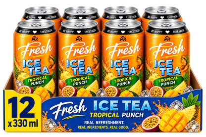 Fresh ICE TEA Tropical Punch 12`er Pack