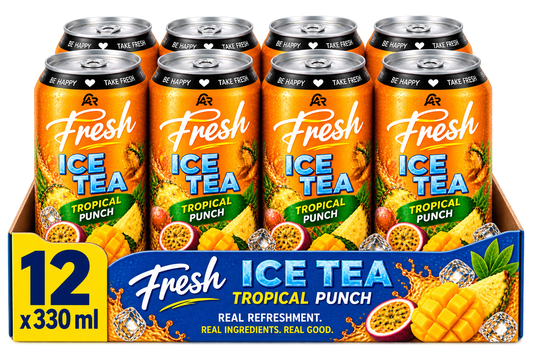 Fresh ICE TEA Tropical Punch 12`er Pack