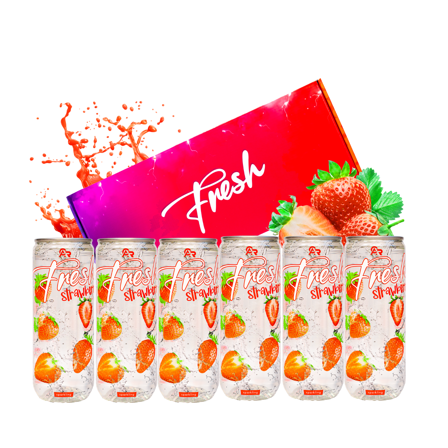 Fresh - Strawberry 6-pack