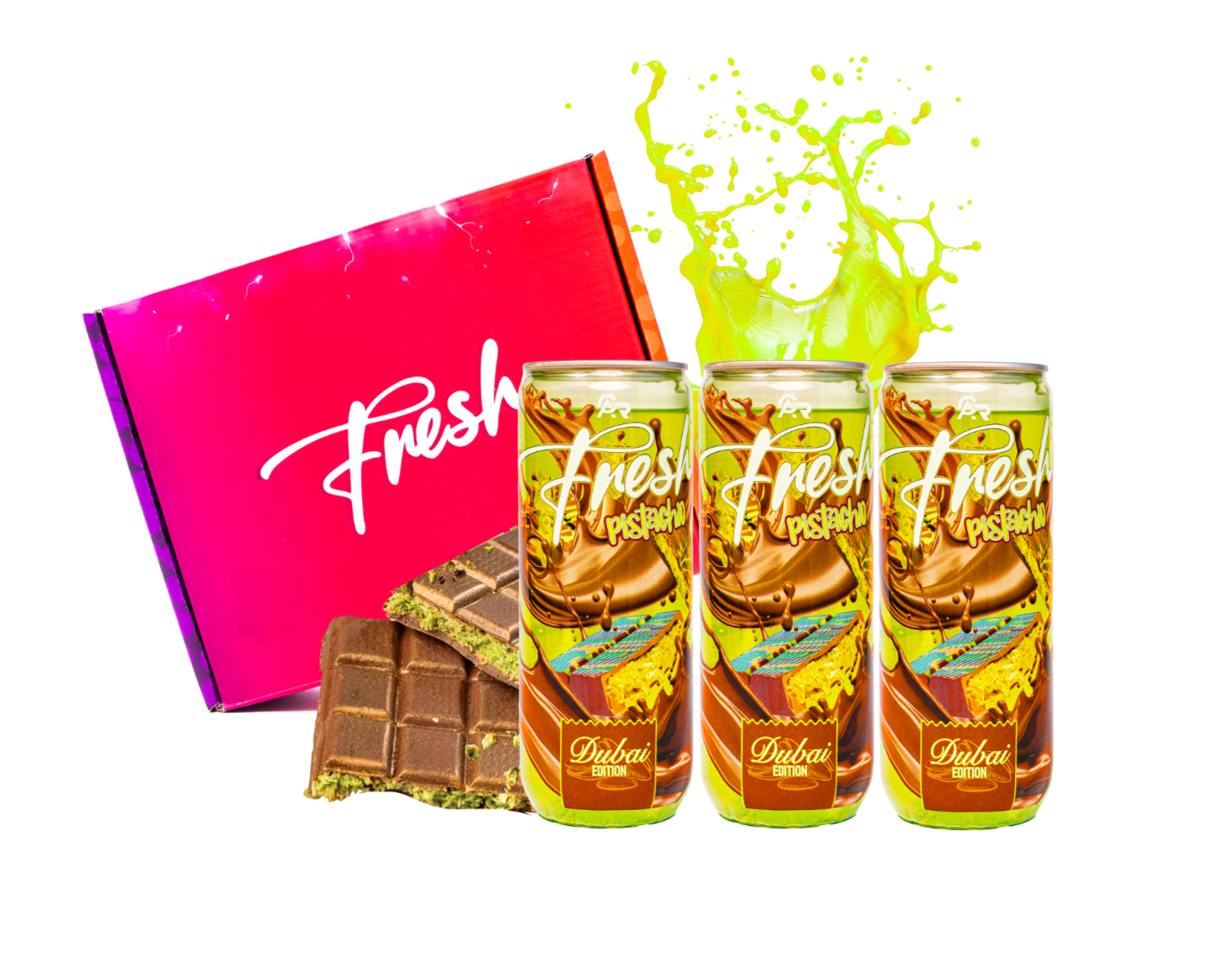 Fresh - Pistache - Pacote com 3
