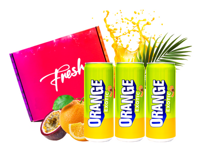 Orange - Exotic 3'er Pack