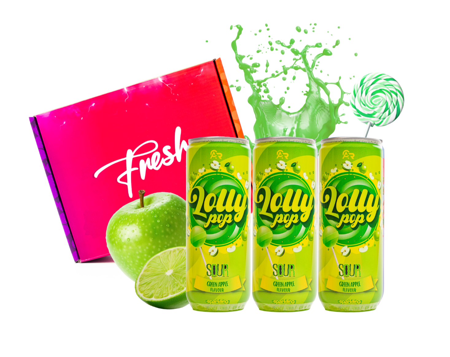 Lolly Pop Sour 3-pack