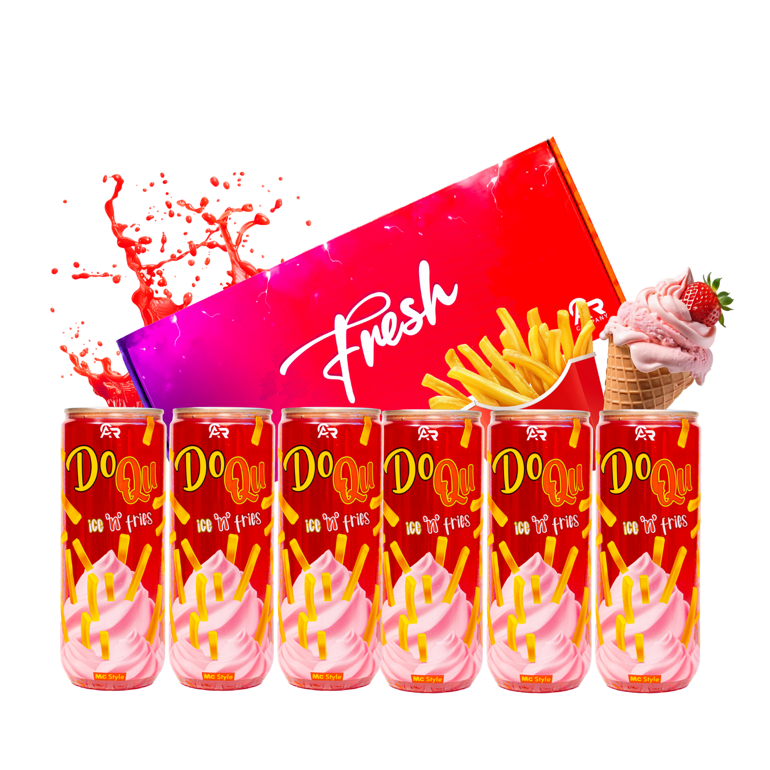 DoQu Ice 'n' Fries 6-pack