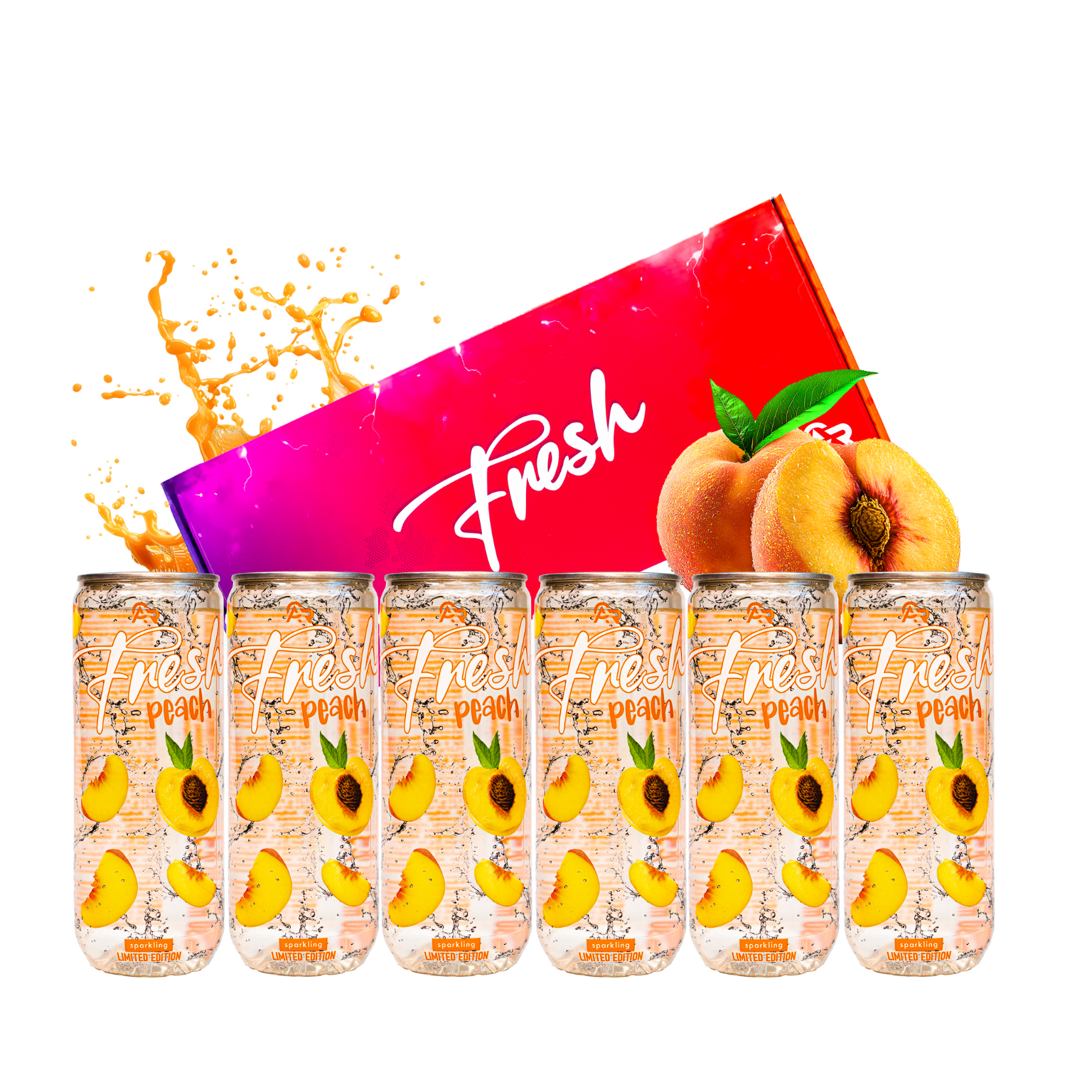 Fresh - Peach 6-pack
