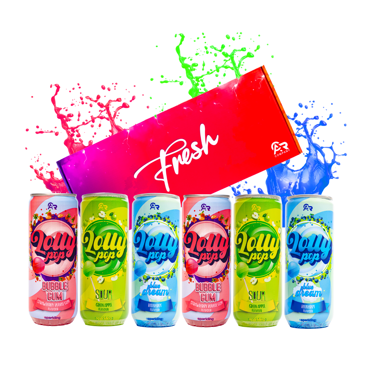Fresh - Lolly Pop 6-pack mix