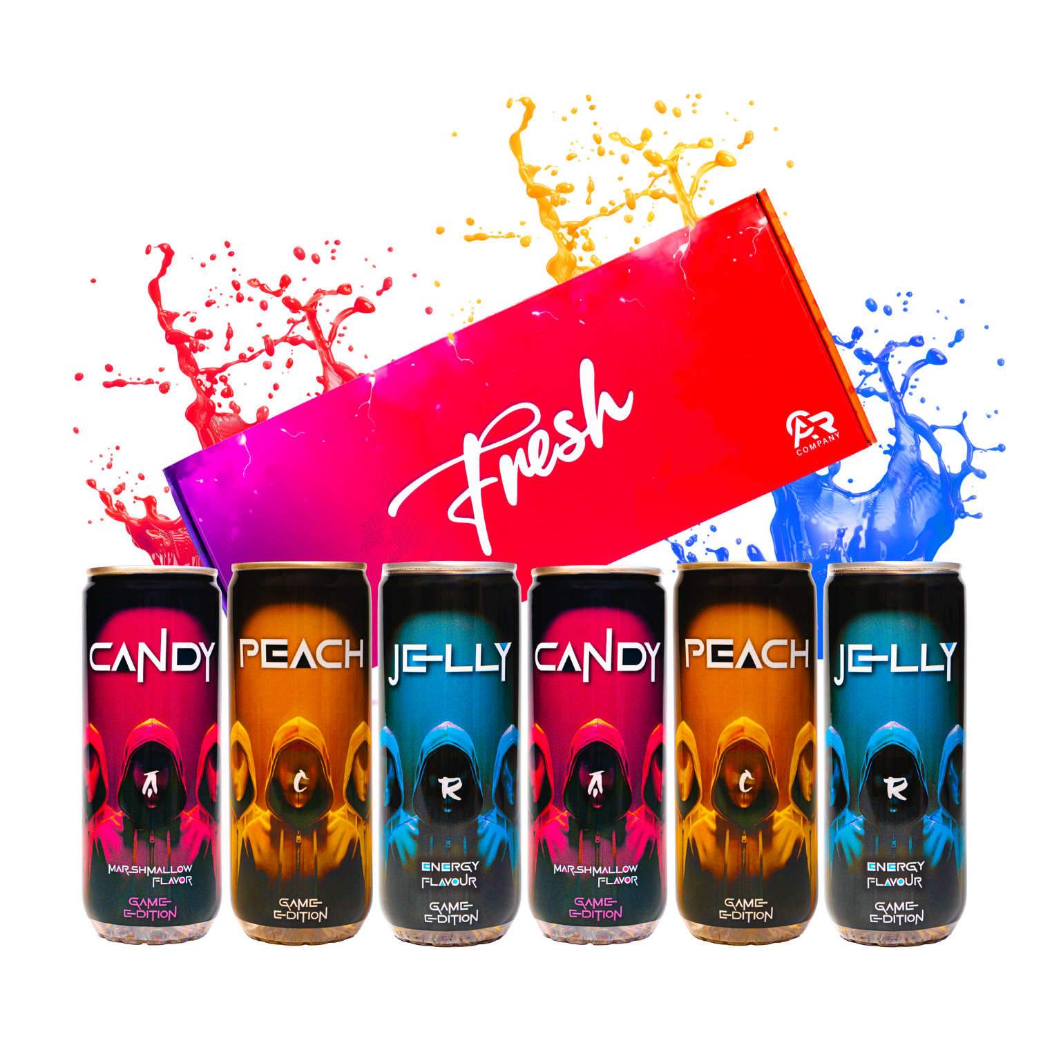 Fresh - Game Edition 6-pack mix