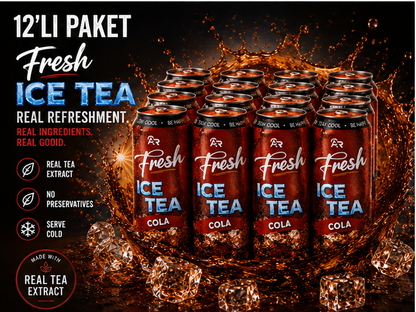 Fresh Ice Tea Cola 12`er Pack