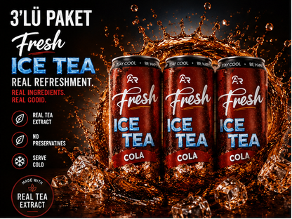 Fresh Ice Tea Cola 3`er Pack