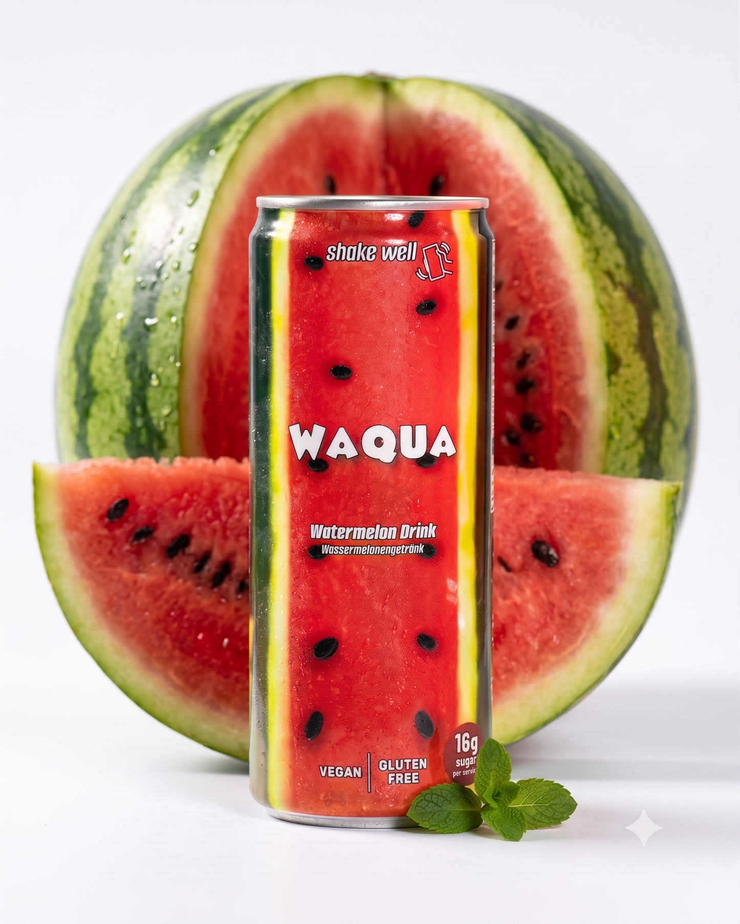 WAQUA Wassermelone (0,32L – 99% Fruchtanteil)