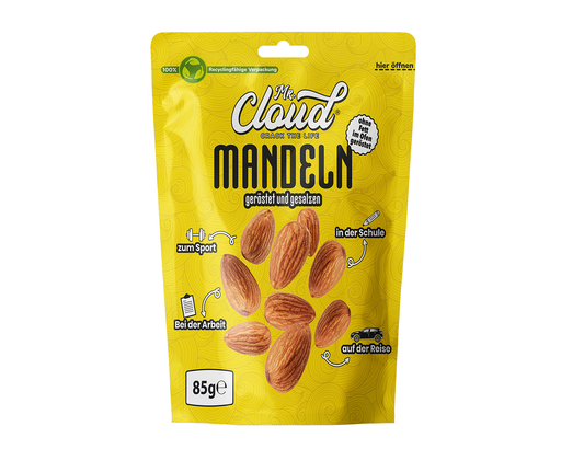 Mr. Cloud Mandeln – geröstet & gesalzen (85g)