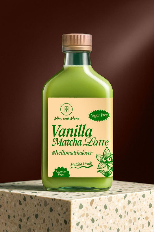 Vanilla Matcha Latte – Sugar Free