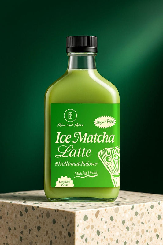 Ice Matcha Latte – Sugar Free