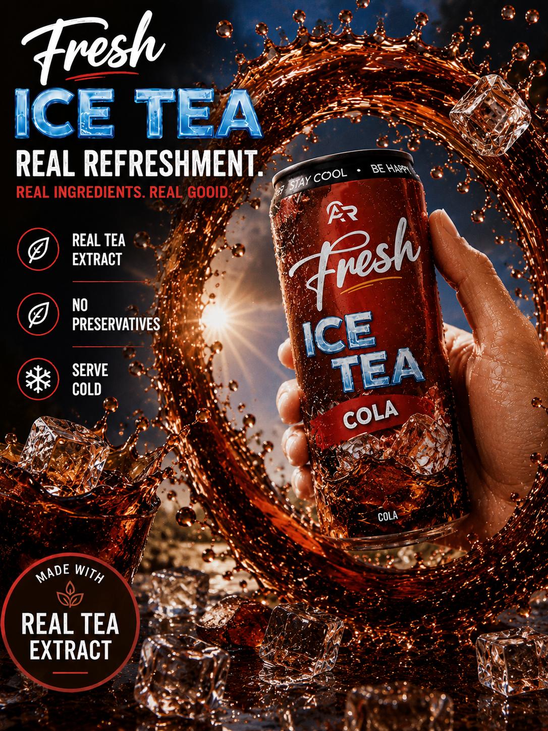 Fresh Ice Tea Cola