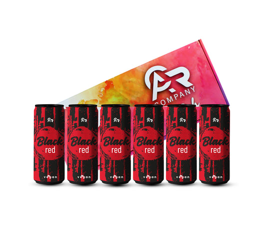 ACR - Preto - Vermelho, pacote com 6