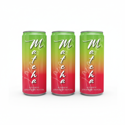 Strawberry Matcha – Authentic Strawberry Edition 3'er Pack