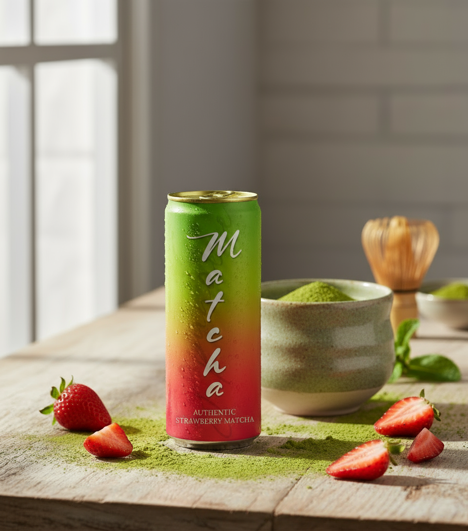 Strawberry Matcha – Authentic Strawberry Edition