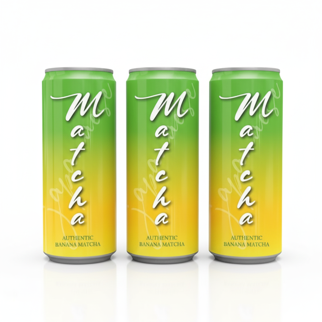 Banana Matcha – Authentic Banana Edition 3'er Pack