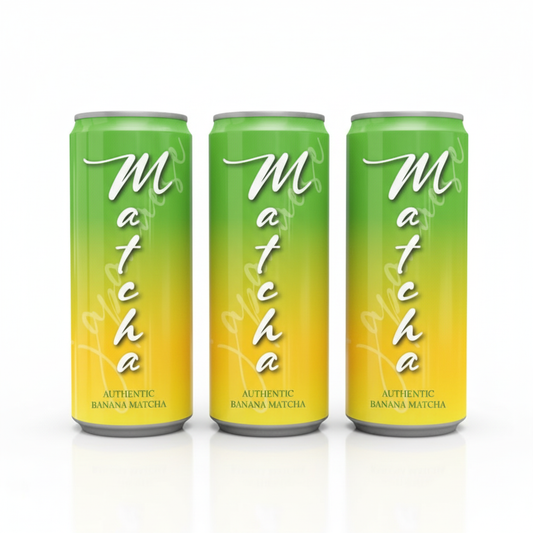 Banana Matcha – Authentic Banana Edition 3'er Pack