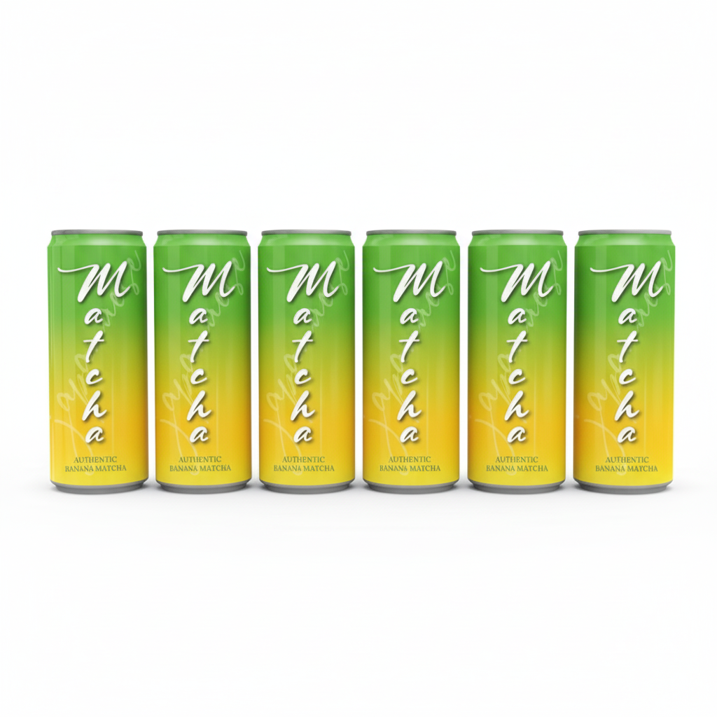 Banana Matcha – Authentic Banana Edition 6'er Pack