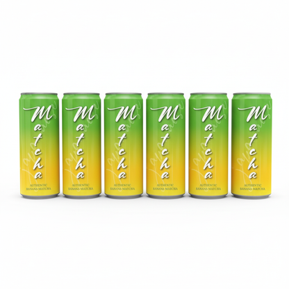 Banana Matcha – Authentic Banana Edition 6'er Pack