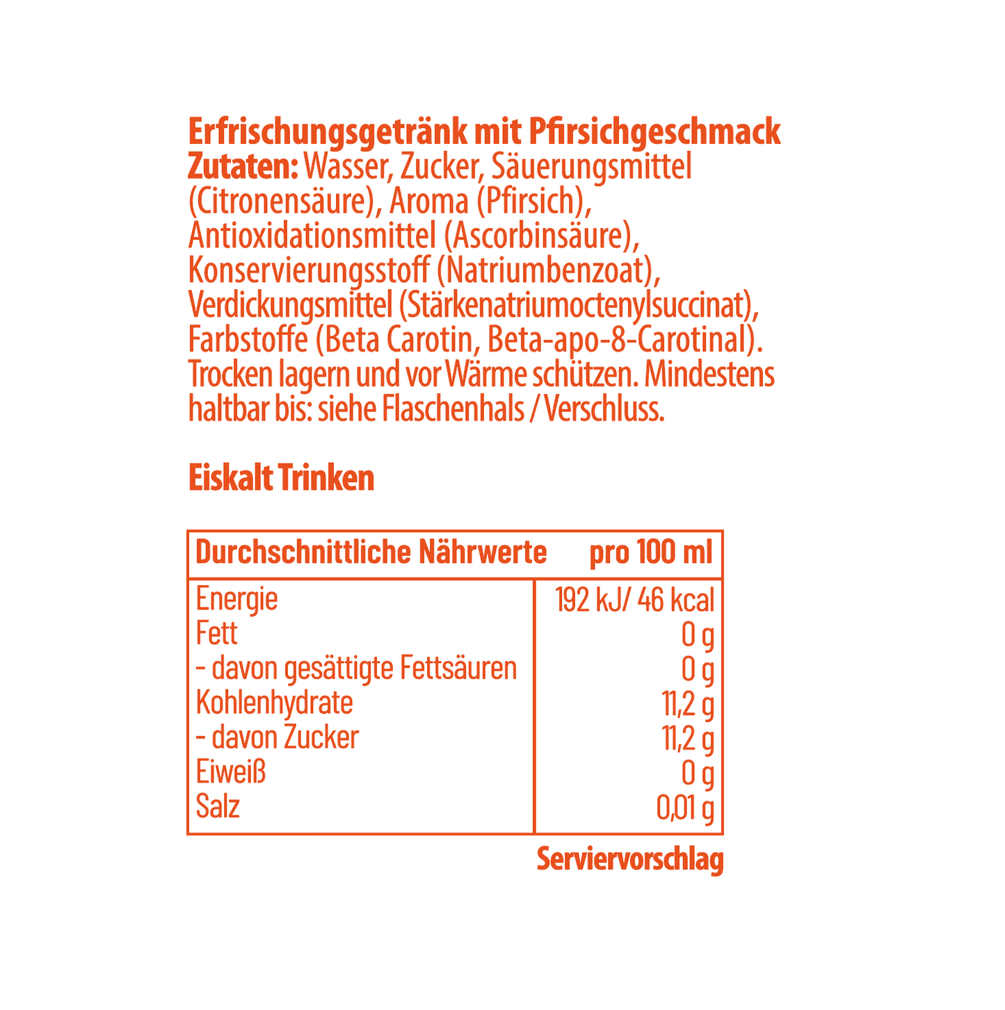 Mystery Durstlöscher - Pfirsich 6'er Pack