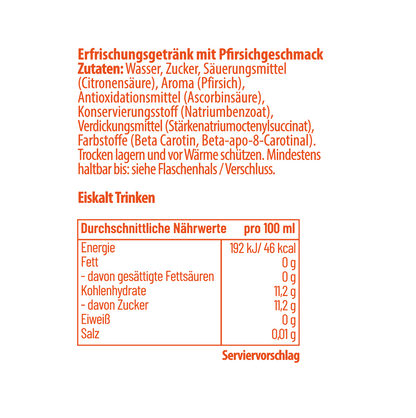 Mystery Durstlöscher - Pfirsich 6'er Pack